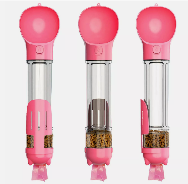 EzPets™ 3 in 1 Pet Water & Food Bottle