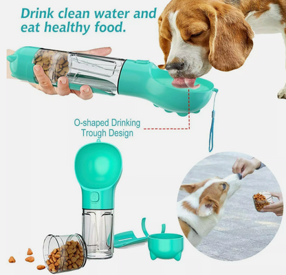 EzPets™ 3 in 1 Pet Water & Food Bottle