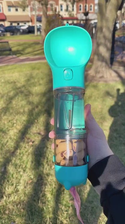 EzPets™ 3 in 1 Pet Water & Food Bottle